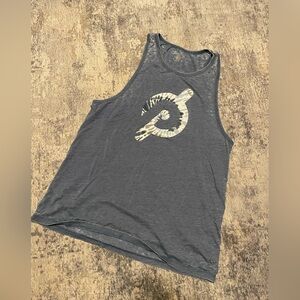 Pretty blue peloton tank